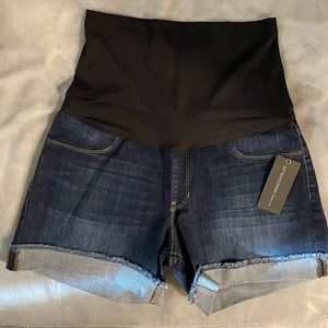 Just Black Denim Maternity Shorts, Size 29
